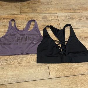 Pink Victoria Secret Sport Bra Set of 2